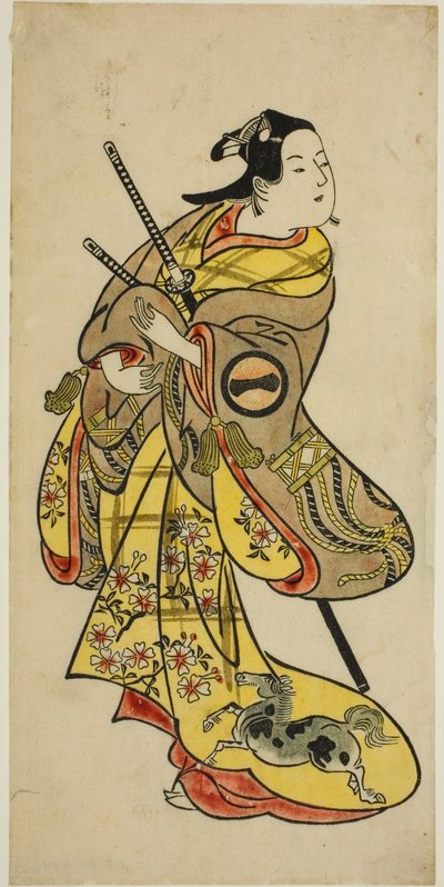 The Actor Ichikawa Monnosuke I by Okumura Toshinobu