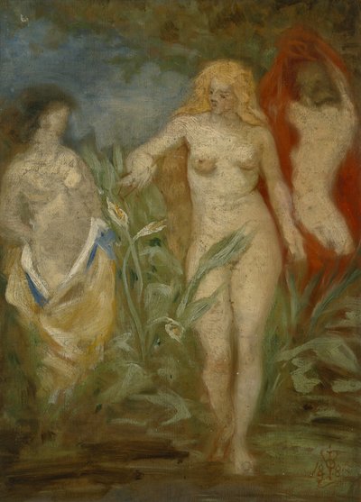 Nymph Girls by Olaf Isaachsen