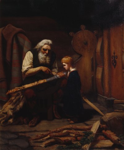 The Blacksmith by Olaf Isaachsen