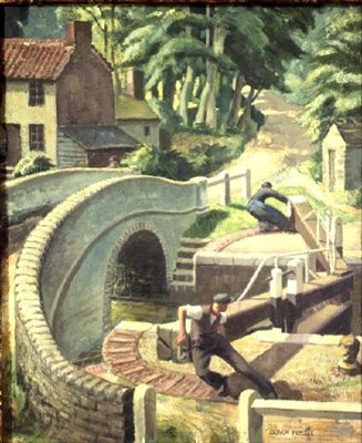 The Lock Gates by Oliver Pemsel