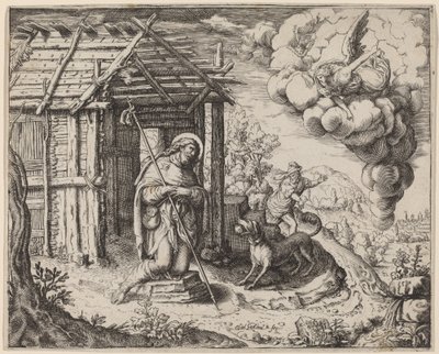 Saint Roch by Oliviero Gatti