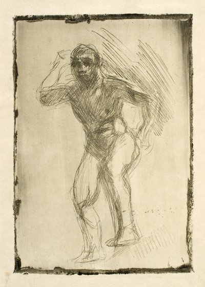 Atlas, Study by Oluf Hartmann