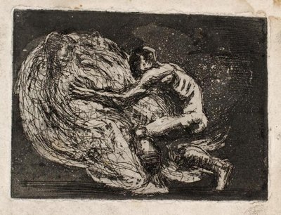 Ixion Embracing the Cloud by Oluf Hartmann