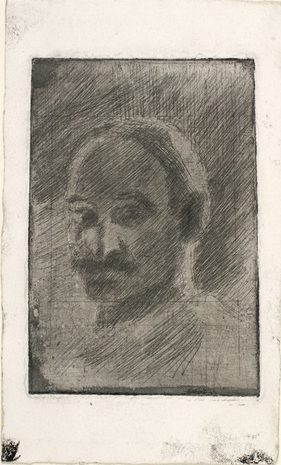 Portrait of the Painter Henrik Schouboe by Oluf Hartmann