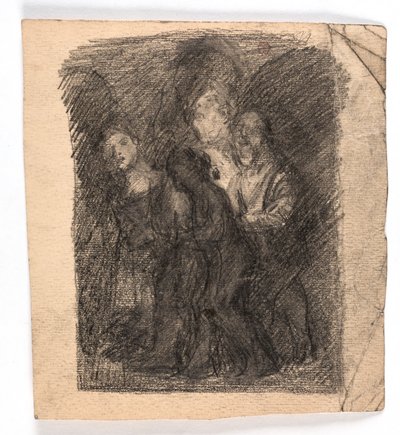 Sketch for "Diogenes" by Oluf Hartmann
