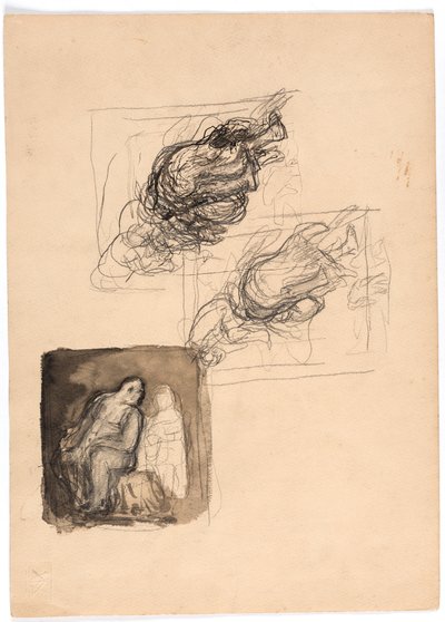 Three Composition Studies by Oluf Hartmann