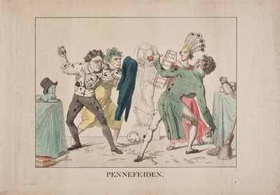 The Pen Feud by Oluf Olufsen Bagge