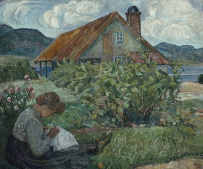 Gogga Sewing by Oluf Wold Thorne