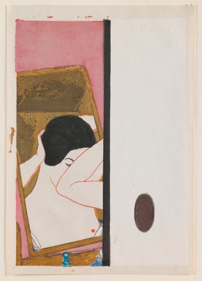Mirror by Onchi Kôshirô
