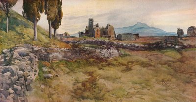 On the Via Appia by Onorato Carlandi