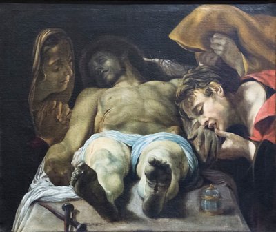 Lamentation Over the Dead Christ by Orazio Borgianni