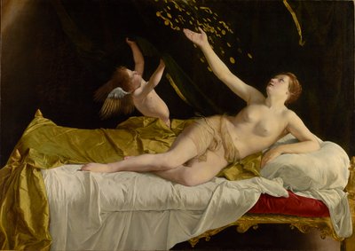 Danaë and the Shower of Gold by Orazio Gentileschi
