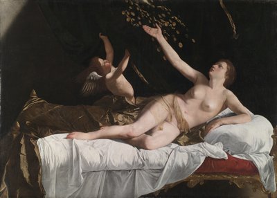 Danae, c.1623 by Orazio Gentileschi