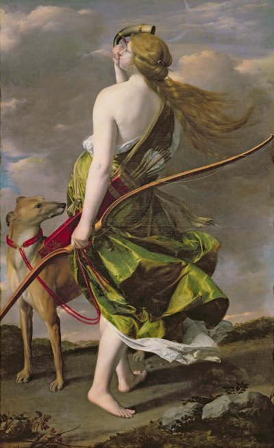 Diana the Hunter by Orazio Gentileschi