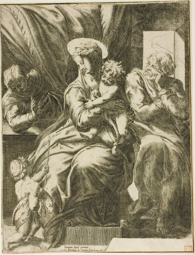 The Holy Family by Orazio de Santis
