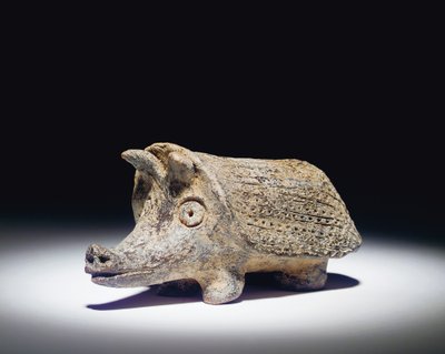 Hedgehog Rattle by Orientalizing period Italic