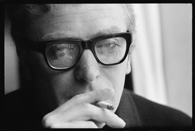 Michael Caine smoking by Orlando Suero