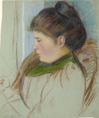 Head of Esther L. Pissarro by Orovida Camille Pissarro