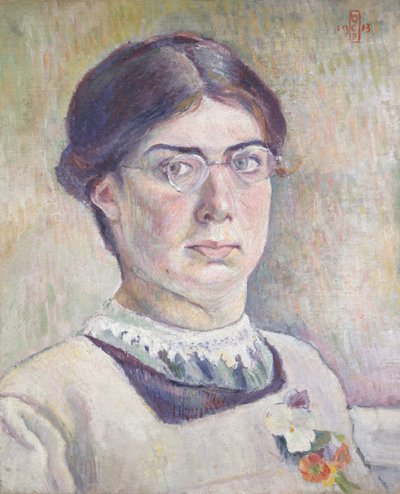 Self-portrait, 1913 by Orovida Camille Pissarro
