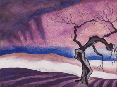 Death by Oscar Bluemner