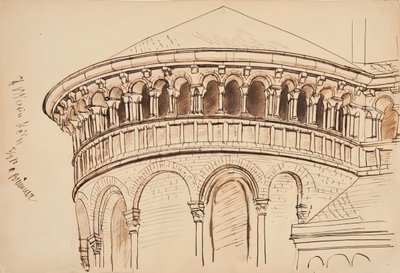 St. Martin, Cologne by Oscar Bluemner