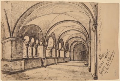Cologne, Maria-Capitol by Oscar F. Bluemner