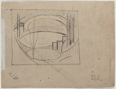 Study for Soho by Oscar F. Bluemner