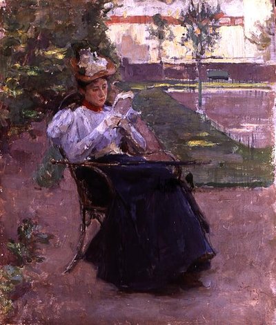 Reading by Osip Emmanuilovich Braz