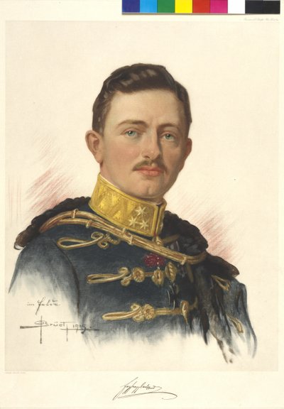 Emperor of Austria Charles I by Oskar Bruch