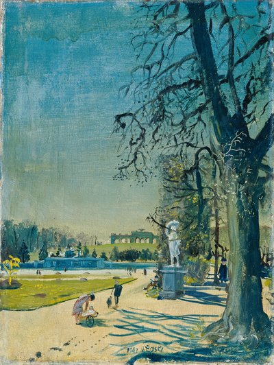 The Schönbrunn Palace Park by Oskar Laske
