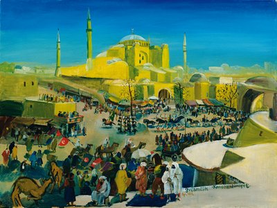 The Selamlik in Constantinople by Oskar Laske