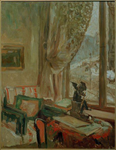 View from Romanesque House, Berlin by Oskar Moll