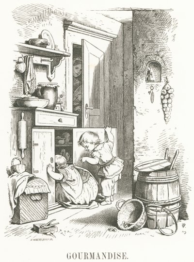 G: Gluttony by Oskar Pletsch
