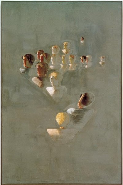 Folkwang Cycle: Lesson III by Oskar Schlemmer