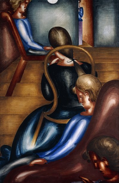 Large Sedentary Group 1 by Oskar Schlemmer