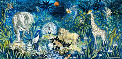 Wildlife Paradise by Oskar Schlemmer