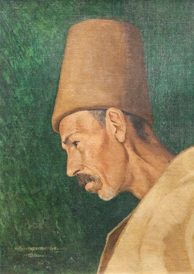 Kökenoglu Riza Efendi by Osman Hamdi Bey