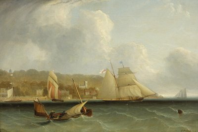 Sea Scene by Oswald Walters Brierly