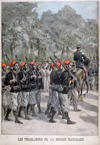 Riflemen, France by Oswaldo Tofani