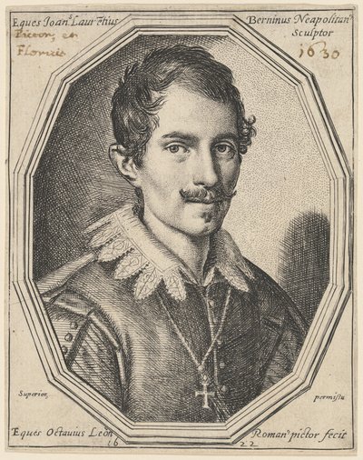 Gian Lorenzo Bernini by Ottavio Leoni