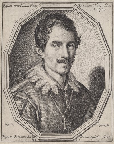 Gianlorenzo Bernini by Ottavio Leoni