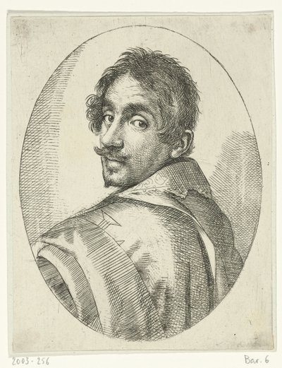 Self-Portrait of Ottavio Leoni by Ottavio Mario Leoni