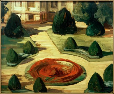 Study from the Städel Garden by Ottilie Roederstein