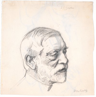 Head of Brewer J.C. Jacobsen by Otto Bache