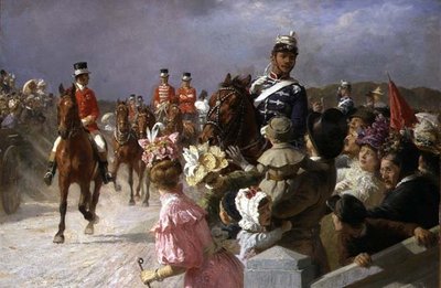 The King is Coming by Otto Bache