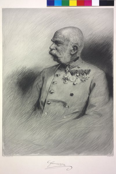 Emperor Franz Joseph I of Austria by Otto Friedrich