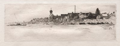Ferry at Schwabel Weiss by Otto H. Bacher