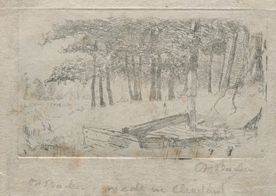 Sketch from Nature by Otto H. Bacher