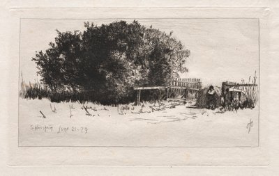 The Gate, Schleissheim by Otto H. Bacher