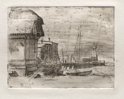 West Pier by Otto H. Bacher